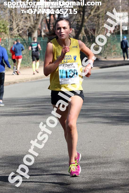 Senior womens Northern 6 Stage Road Relay Champs., Birkenhead Park. Photo: David T. Hewitson/Sports for All Pics